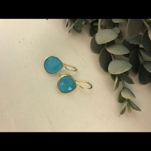 Blue earrings